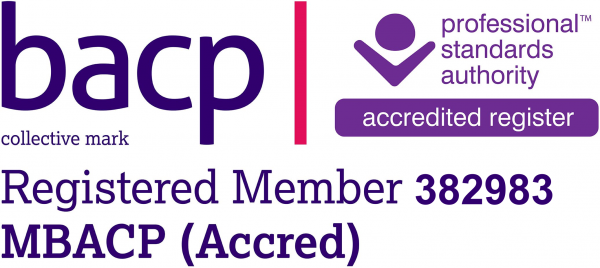 British Association for Counselling and Psychotherapy Registered Member number 382393